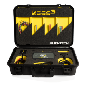 KESS3 suitcase opened